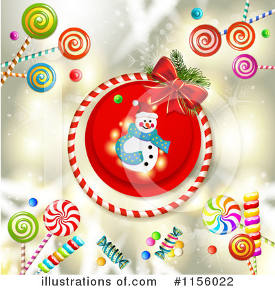 Royalty-Free (RF) Christmas Background Clipart Illustration by merlinul - Stock Sample #1156022