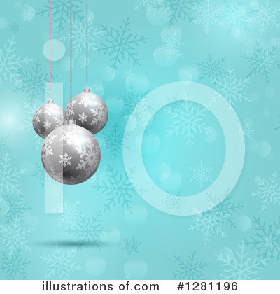 Christmas Bulbs Clipart #1281196 by KJ Pargeter