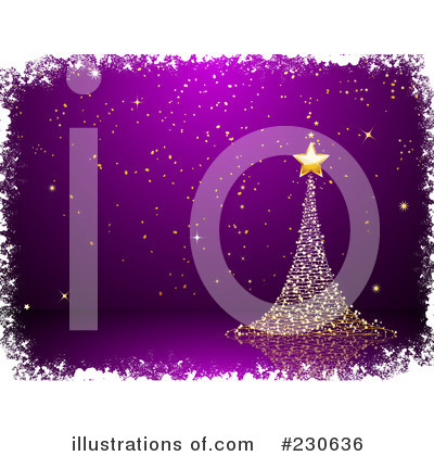 Royalty-Free (RF) Christmas Background Clipart Illustration by elaineitalia - Stock Sample #230636