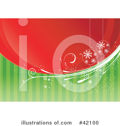 Royalty-Free (RF) Christmas Background Clipart Illustration by L2studio - Stock Sample #42100