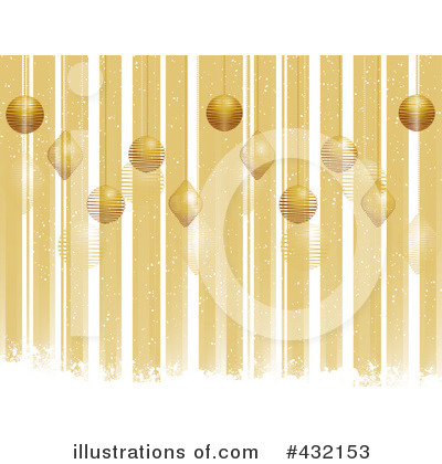 Royalty-Free (RF) Christmas Background Clipart Illustration by elaineitalia - Stock Sample #432153
