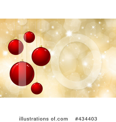 Royalty-Free (RF) Christmas Background Clipart Illustration by KJ Pargeter - Stock Sample #434403