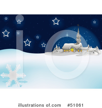 Royalty-Free (RF) Christmas Background Clipart Illustration by dero - Stock Sample #51061