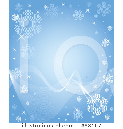 Snowflake Background Clipart #68107 by Pushkin