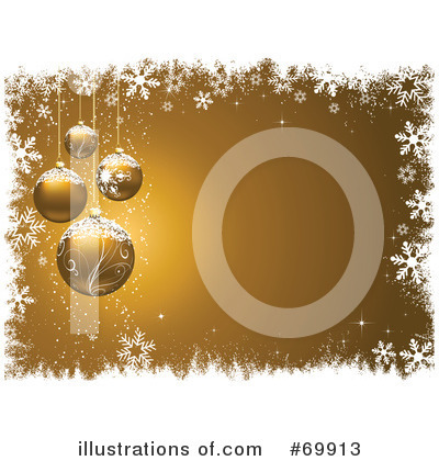 Royalty-Free (RF) Christmas Background Clipart Illustration by KJ Pargeter - Stock Sample #69913