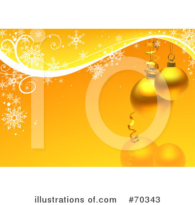 Royalty-Free (RF) Christmas Background Clipart Illustration by dero - Stock Sample #70343