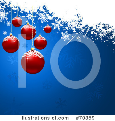 Royalty-Free (RF) Christmas Background Clipart Illustration by KJ Pargeter - Stock Sample #70359