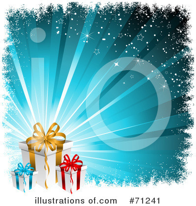 Royalty-Free (RF) Christmas Background Clipart Illustration by KJ Pargeter - Stock Sample #71241