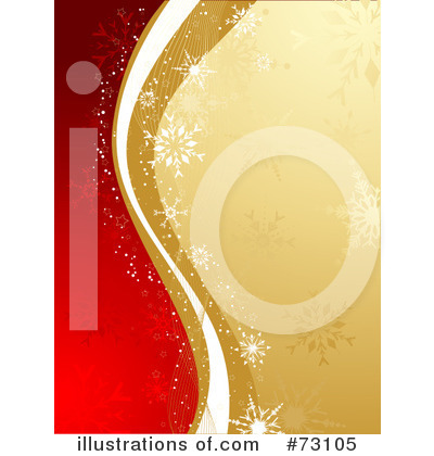 Royalty-Free (RF) Christmas Background Clipart Illustration by KJ Pargeter - Stock Sample #73105