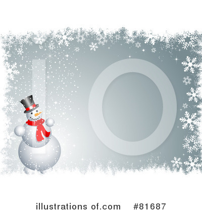 Royalty-Free (RF) Christmas Background Clipart Illustration by KJ Pargeter - Stock Sample #81687