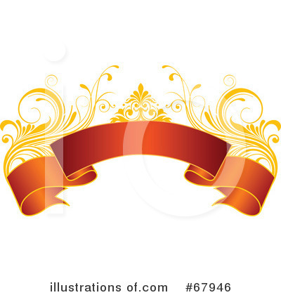 Royalty-Free (RF) Christmas Banner Clipart Illustration by OnFocusMedia - Stock Sample #67946