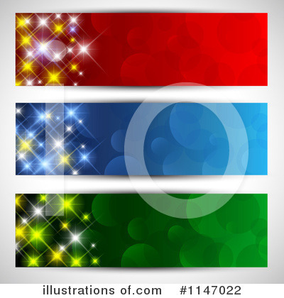 Christmas Banners Clipart #1147022 by KJ Pargeter