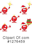 Christmas Bauble Character Clipart #1276459 by Hit Toon