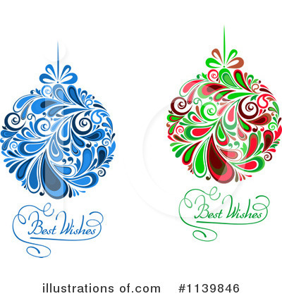 Royalty-Free (RF) Christmas Bauble Clipart Illustration by Vector Tradition SM - Stock Sample #1139846