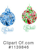 Christmas Bauble Clipart #1139846 by Vector Tradition SM