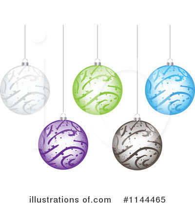 Royalty-Free (RF) Christmas Bauble Clipart Illustration by Andrei Marincas - Stock Sample #1144465