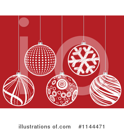 Royalty-Free (RF) Christmas Bauble Clipart Illustration by Andrei Marincas - Stock Sample #1144471