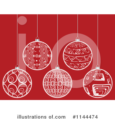Royalty-Free (RF) Christmas Bauble Clipart Illustration by Andrei Marincas - Stock Sample #1144474