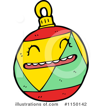 Royalty-Free (RF) Christmas Bauble Clipart Illustration by lineartestpilot - Stock Sample #1150142