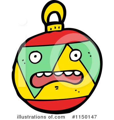 Royalty-Free (RF) Christmas Bauble Clipart Illustration by lineartestpilot - Stock Sample #1150147
