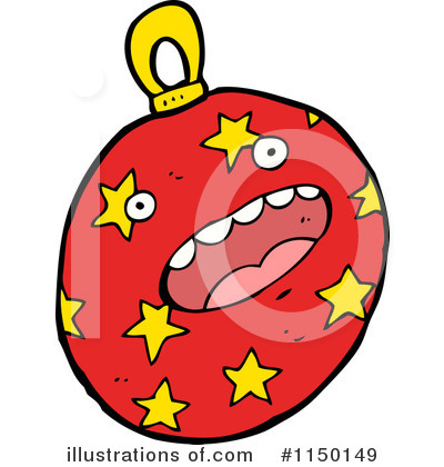 Royalty-Free (RF) Christmas Bauble Clipart Illustration by lineartestpilot - Stock Sample #1150149