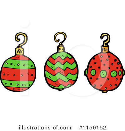 Royalty-Free (RF) Christmas Bauble Clipart Illustration by lineartestpilot - Stock Sample #1150152