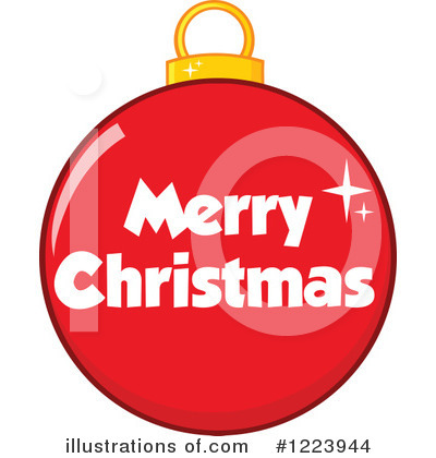 Royalty-Free (RF) Christmas Bauble Clipart Illustration by Hit Toon - Stock Sample #1223944