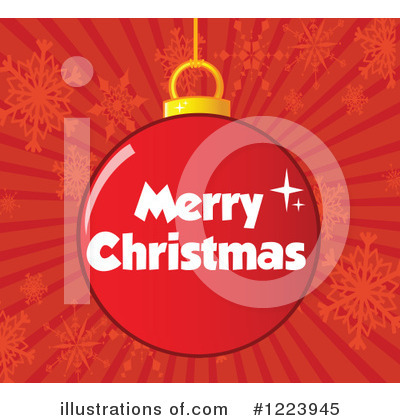 Royalty-Free (RF) Christmas Bauble Clipart Illustration by Hit Toon - Stock Sample #1223945