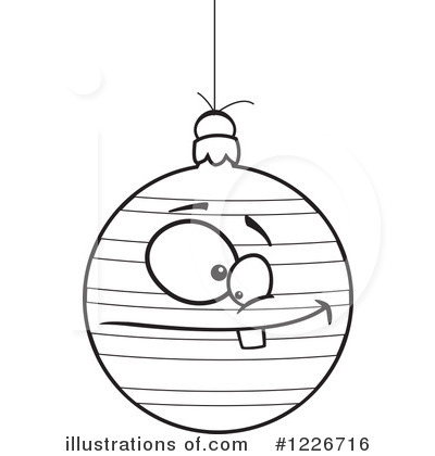 Royalty-Free (RF) Christmas Bauble Clipart Illustration by toonaday - Stock Sample #1226716
