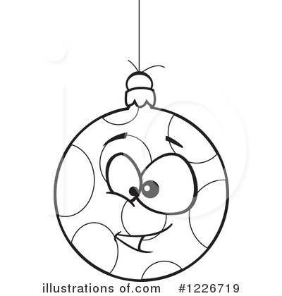 Royalty-Free (RF) Christmas Bauble Clipart Illustration by toonaday - Stock Sample #1226719