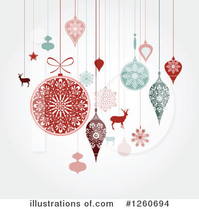 Royalty-Free (RF) Christmas Bauble Clipart Illustration by OnFocusMedia - Stock Sample #1260694