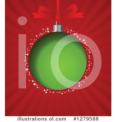 Royalty-Free (RF) Christmas Bauble Clipart Illustration by Pushkin - Stock Sample #1279588