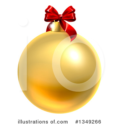 Christmas Bulb Clipart #1349266 by AtStockIllustration
