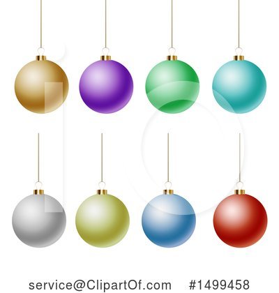 Royalty-Free (RF) Christmas Bauble Clipart Illustration by KJ Pargeter - Stock Sample #1499458