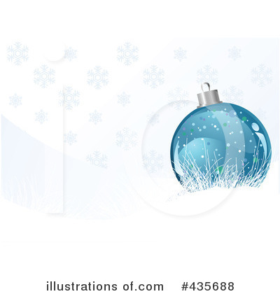 Royalty-Free (RF) Christmas Bauble Clipart Illustration by Pushkin - Stock Sample #435688