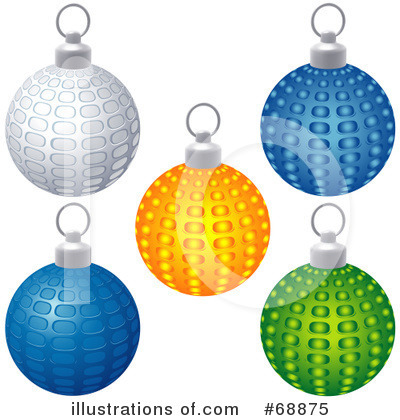 Royalty-Free (RF) Christmas Bauble Clipart Illustration by dero - Stock Sample #68875