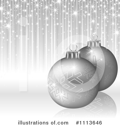 Royalty-Free (RF) Christmas Baubles Clipart Illustration by dero - Stock Sample #1113646