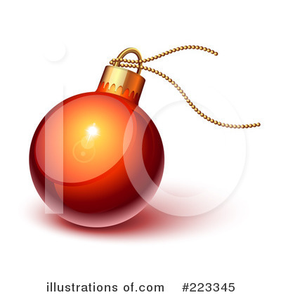 Christmas Bulb Clipart #223345 by Oligo