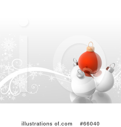Royalty-Free (RF) Christmas Baubles Clipart Illustration by dero - Stock Sample #66040