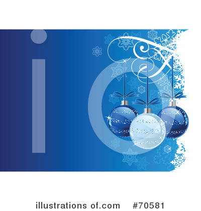 Royalty-Free (RF) Christmas Baubles Clipart Illustration by Pushkin - Stock Sample #70581