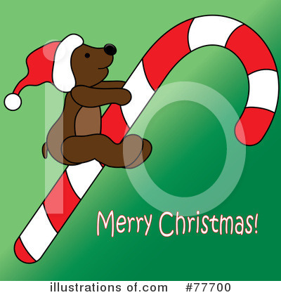 Royalty-Free (RF) Christmas Bear Clipart Illustration by Pams Clipart - Stock Sample #77700