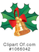 Christmas Bell Clipart #1066042 by Vector Tradition SM
