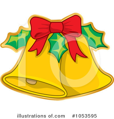 Royalty-Free (RF) Christmas Bells Clipart Illustration by Any Vector - Stock Sample #1053595