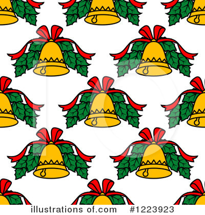 Christmas Bell Clipart #1223923 by Vector Tradition SM