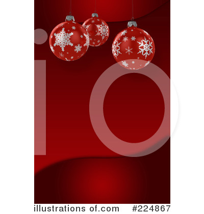 Christmas Ornaments Clipart #224867 by stockillustrations