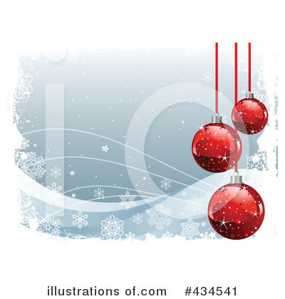 Royalty-Free (RF) Christmas Bulb Clipart Illustration by Pushkin - Stock Sample #434541