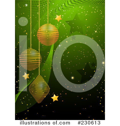 Christmas Balls Clipart #230613 by elaineitalia