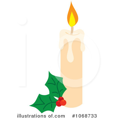 Christmas Candle Clipart #1068733 by Rosie Piter
