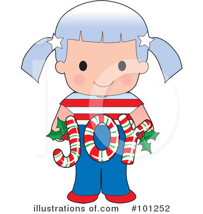 Royalty-Free (RF) Christmas Clipart Illustration by Maria Bell - Stock Sample #101252