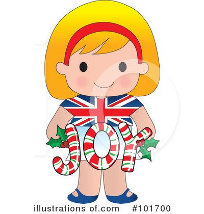 Royalty-Free (RF) Christmas Clipart Illustration by Maria Bell - Stock Sample #101700